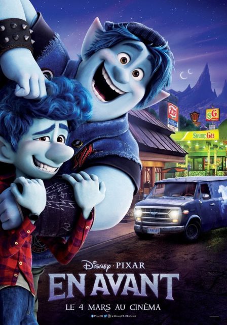 En avant - Photos et affiches. 2 Affiche Poster de En avant Onward Pixar 2020