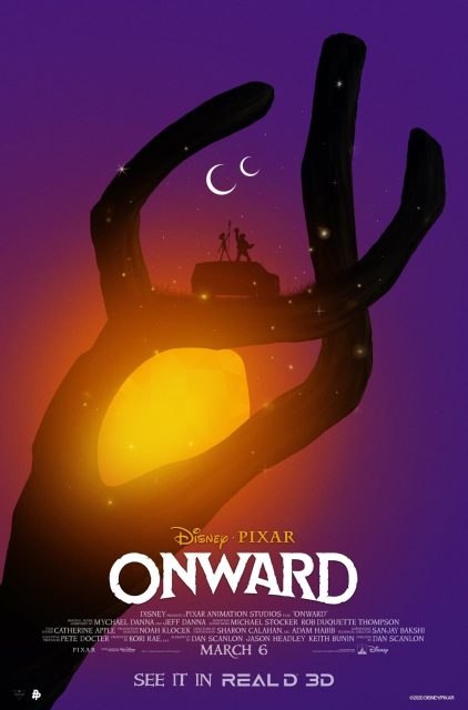 En avant - Photos et affiches. 22 Affiche Poster de En avant Onward Pixar 2020
