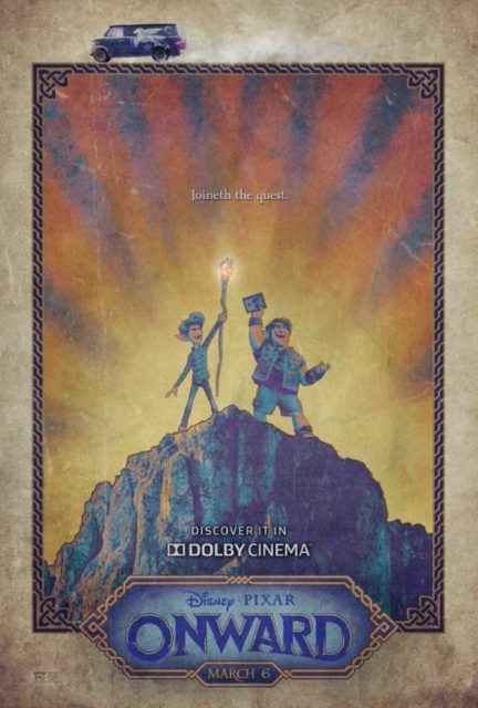 En avant - Photos et affiches. 21 Affiche Poster de En avant Onward Pixar 2020