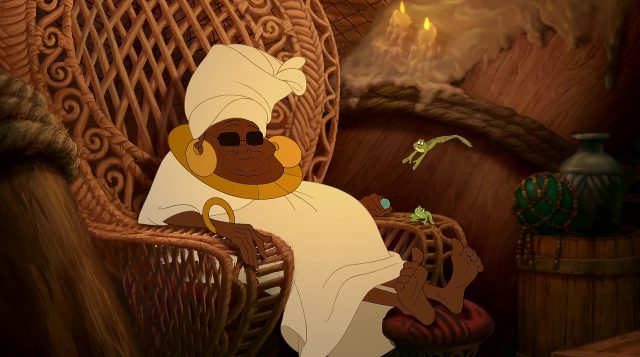 Mama Odie - Personnage - La princesse et la grenouille. 3 Mama Odie Personnage Princesse grenouille Disney Character Frog