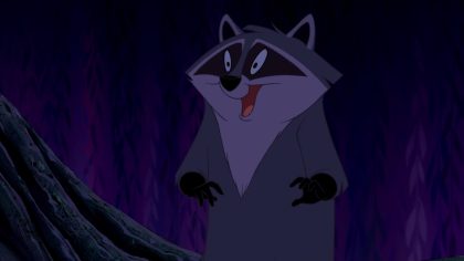 Meeko - Personnage - Pocahontas, une légende indienne. 10 Meeko – Personnage – Pocahontas, une légende indienne.