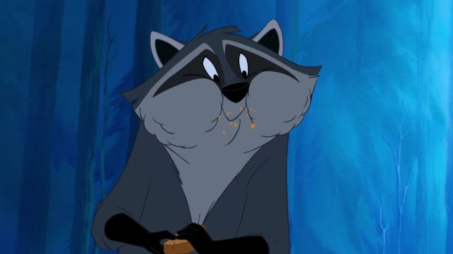 Meeko - Personnage - Pocahontas, une légende indienne. 7 Meeko Personnage Character Disney Pocahontas légende indienne