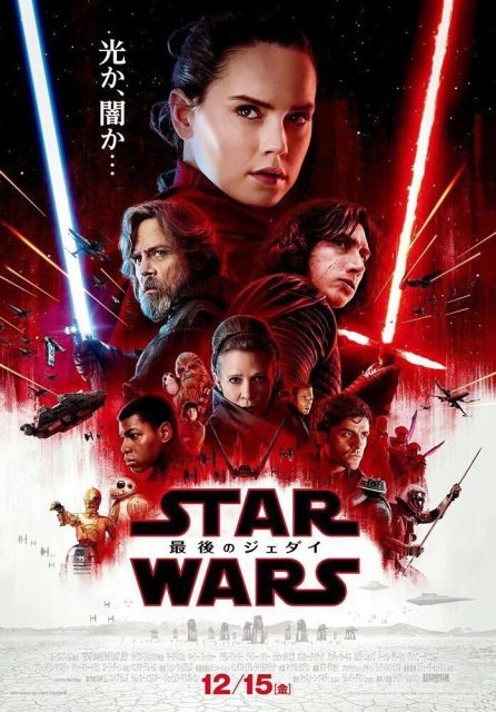 Affiche Star Wars VII Derniers Jedi Disney Poster Last Lucasfilm