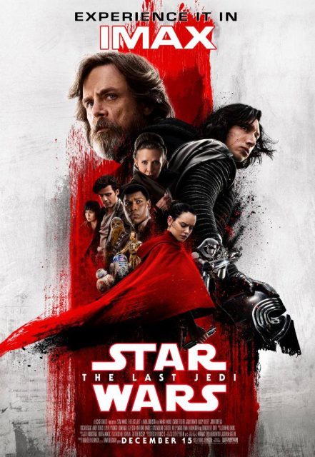 affiche star wars 8 dernier last jedi disney lucasfilm poster