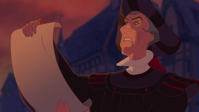 Claude Frollo - Personnage - Le bossu de Notre-Dame. 4 frollo claude personnage bossu notre-dame disney character hunchback