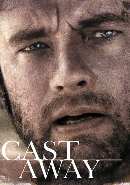 Affiche Poster de Seul au monde Cast away avec Tom Hanks et Helen Hunt 2000