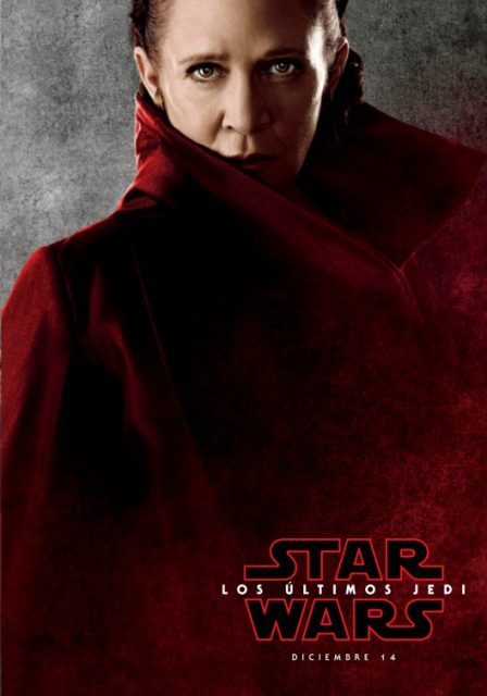Affiche Poster de Star Wars Les derniers Jedi Last avec Daisy Ridley Adam Driver et Oscar Isaac 2017
