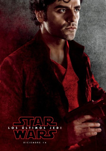Affiche Poster de Star Wars Les derniers Jedi Last avec Daisy Ridley Adam Driver et Oscar Isaac 2017