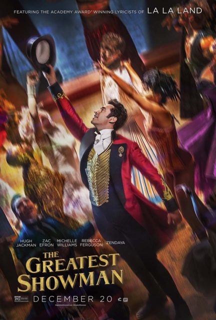 Affiche Poster de The Greatest Showman avec Hugh Jackman et Zac Efron 2017