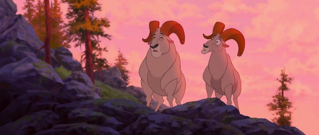 Frère des ours - Photos et affiches. 12 beliers cliff et roc rams personnage character frère ours brother bear disney