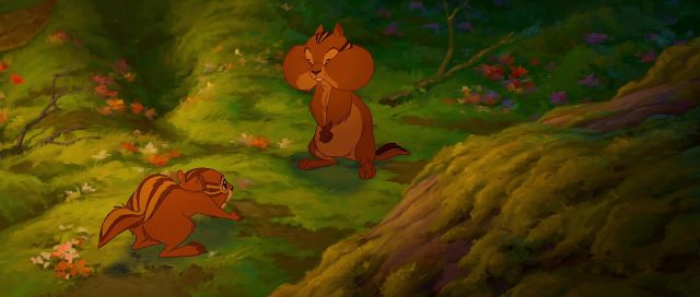 Les écureuils - Personnage - Frère des ours. 2 ecureuils squirrel personnage character frère ours brother bear disney