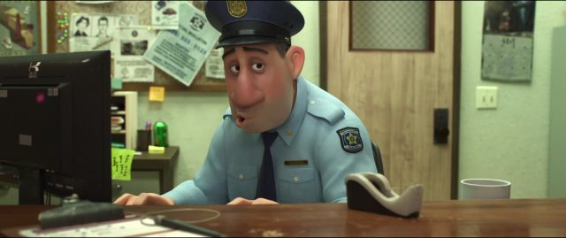 Sergent Gerson - Personnage - Les nouveaux héros. 3 sergent gerson personnage character nouveaux heros disney big 6