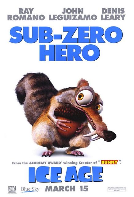 L'âge de glace - Photos et affiches. 4 Affiche Poster Age Glace Ice Disney Fox Blue Sky