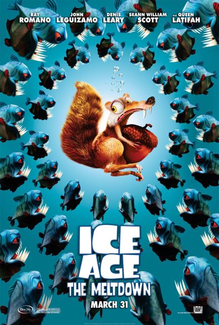 L'âge de glace 2 - Photos et affiches. 4 Affiche Poster age glace 2 ice meltdown disney fox blue sky