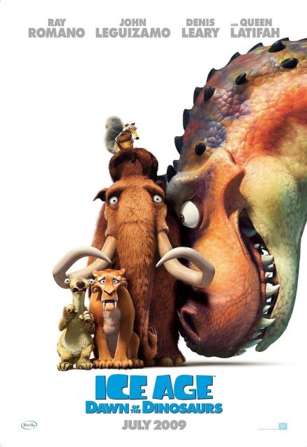 L'âge de glace 3 - Le temps des dinosaures - Photos et affiches. 4 Affiche Poster age glace 3 temps dinosaurs ice dawn disney fox blue sky