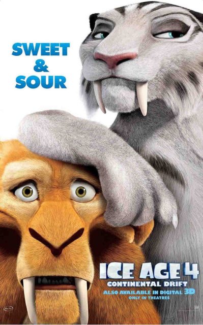 L'âge de glace 4 - la dérive des continents - Photos et affiches. 10 Affiche Poster age glace 4 derive continent ice drift disney fox blue sky