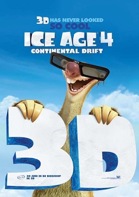 L'âge de glace 4 - la dérive des continents - Photos et affiches. 13 Affiche Poster age glace 4 derive continent ice drift disney fox blue sky