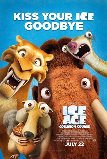 L'âge de glace 4 - la dérive des continents - Photos et affiches. 7 Affiche Poster age glace 4 derive continent ice drift disney fox blue sky
