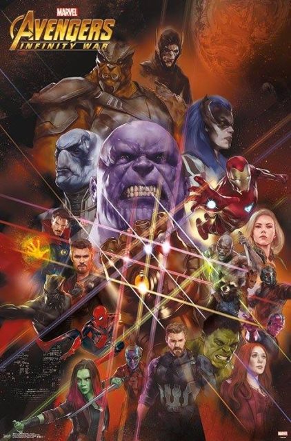 Avengers : Infinity War - Photos et affiches. 19 Affiche Poster Artwork Avengers infinity war disney marvel