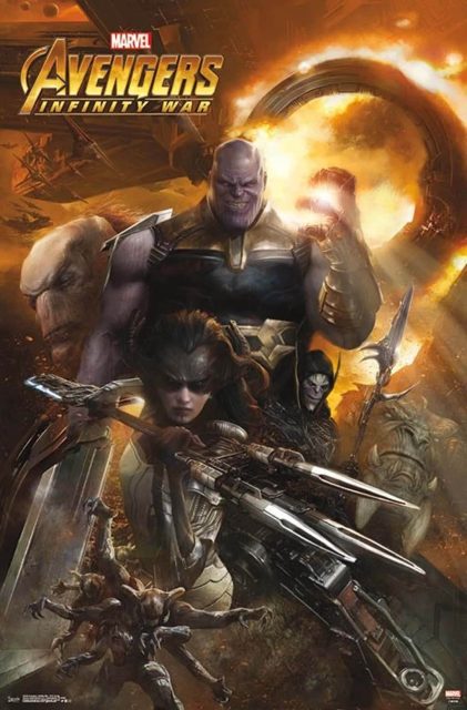 Avengers : Infinity War - Photos et affiches. 16 Affiche Poster Artwork Avengers infinity war disney marvel