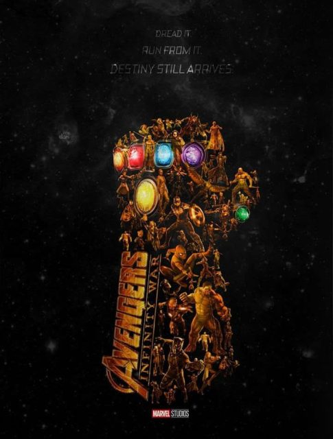 Avengers : Infinity War - Photos et affiches. 14 Affiche Poster Avengers Infinity War Disney Marvel