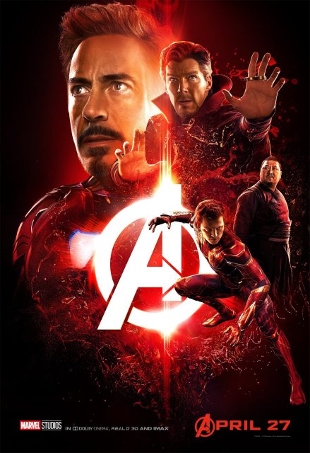 Avengers : Infinity War - Photos et affiches. 3 Affiche Poster Avengers Infinity War Disney Marvel