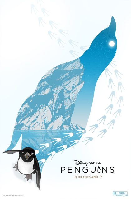 Affiche Poster penguins disney disneynature