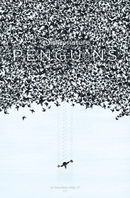 Affiche Poster penguins disney disneynature