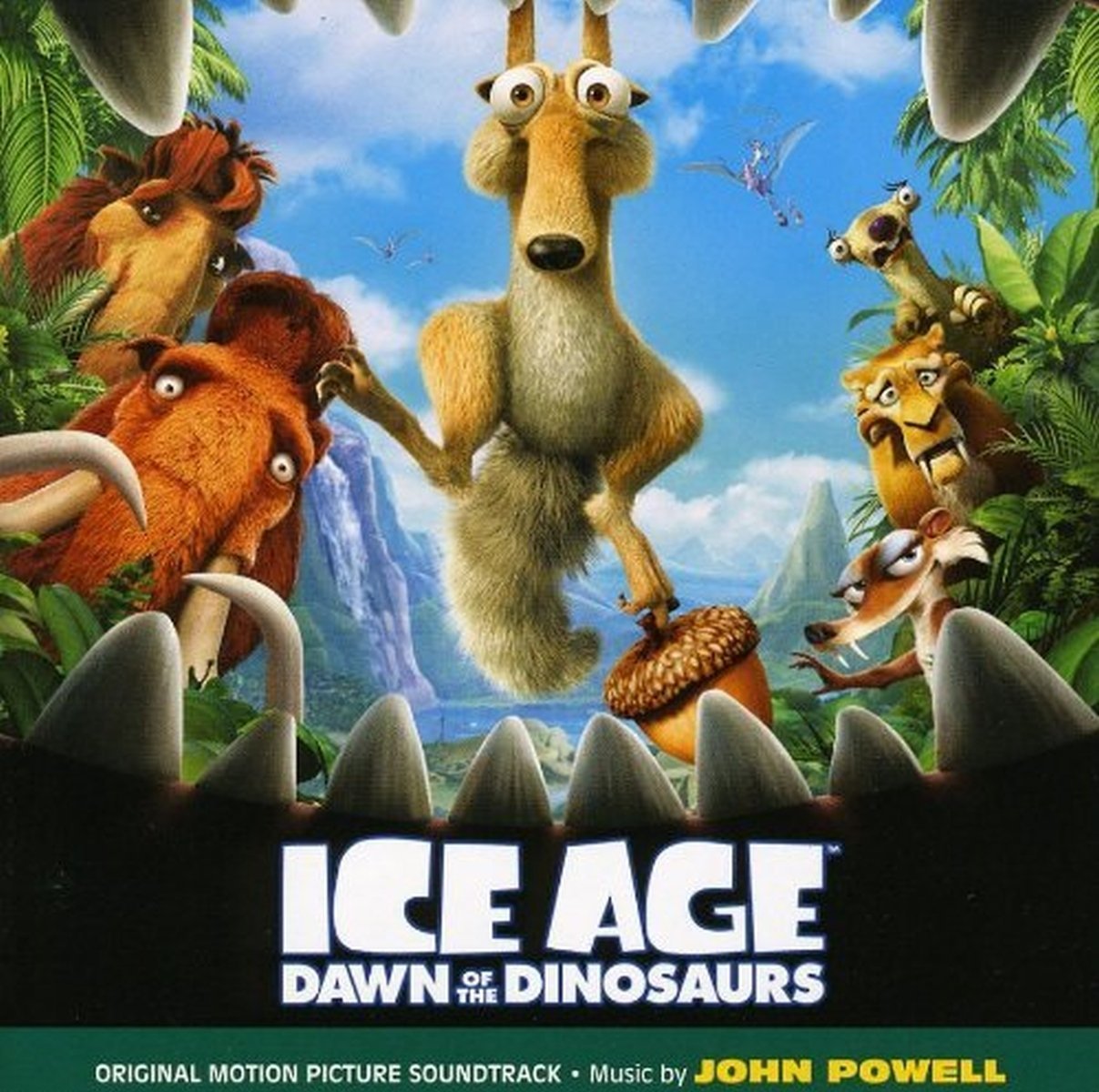 La bande originale de L'âge de glace 3 : le temps des dinosaures. 1 age glace 3 temps dinosaurs dawn, bande originale soundtrack ost disney fox blue sky