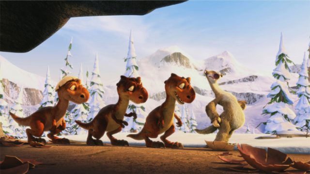 L'âge de glace 3 - Le temps des dinosaures - Photos et affiches. 9 Image age glace 3 temps dinosaurs ice dawn disney fox blue sky