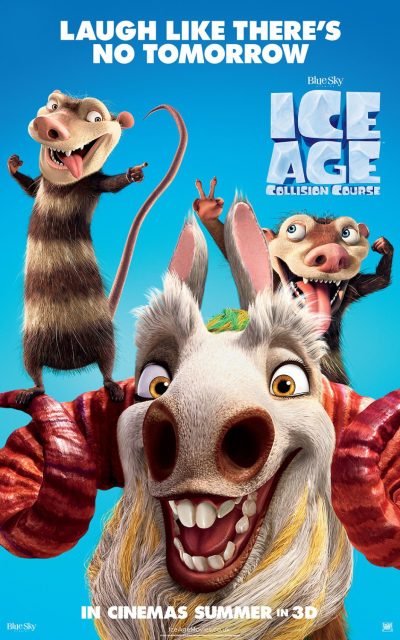 L'âge de glace - Les lois de l'univers. 28 Affiche Poster Age glace 5 ice lois univers collision course disney blue sky fox