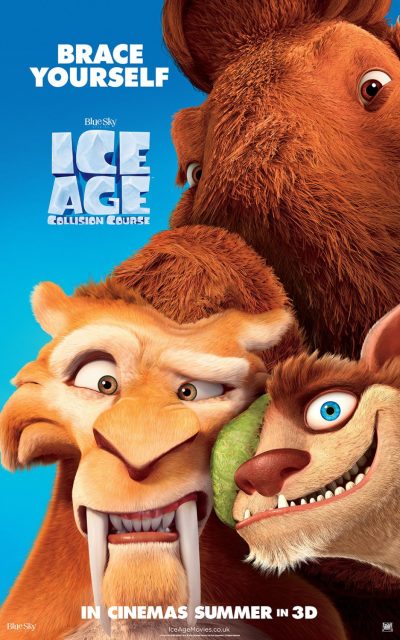 L'âge de glace - Les lois de l'univers. 27 Affiche Poster Age glace 5 ice lois univers collision course disney blue sky fox