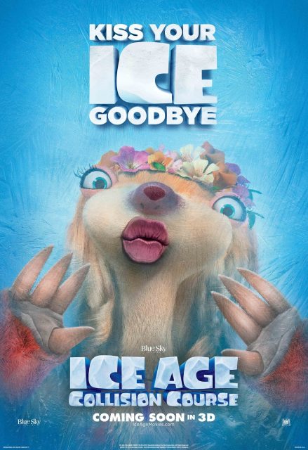 L'âge de glace - Les lois de l'univers. 25 Affiche Poster Age glace 5 ice lois univers collision course disney blue sky fox