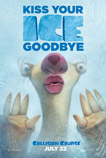 L'âge de glace - Les lois de l'univers. 24 Affiche Poster Age glace 5 ice lois univers collision course disney blue sky fox