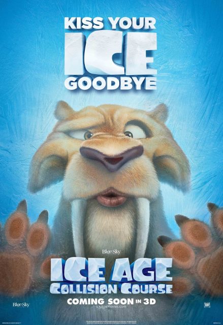 L'âge de glace - Les lois de l'univers. 23 Affiche Poster Age glace 5 ice lois univers collision course disney blue sky fox