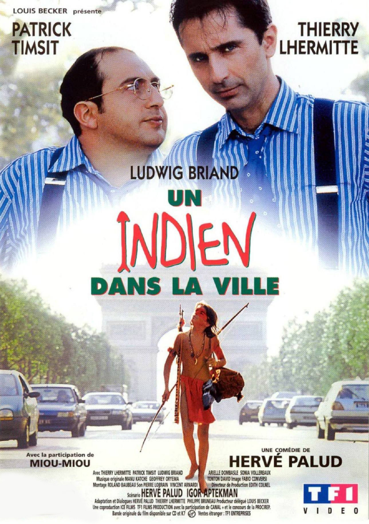 Affiche Poster indien ville little indian big city disney touchstone