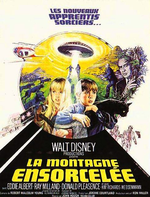 Affiche Poster montagne ensorcelee escape witch mountain disney