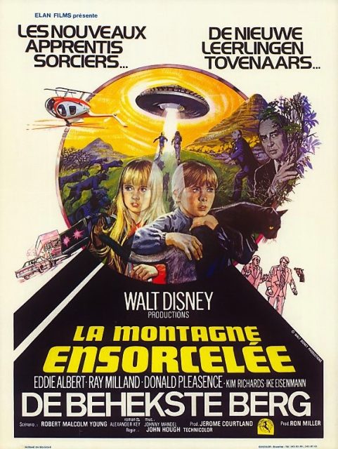 Affiche Poster montagne ensorcelee escape witch mountain disney