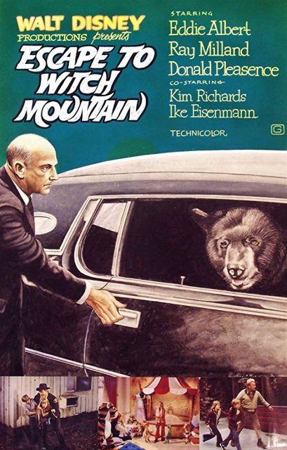 Affiche Poster montagne ensorcelee escape witch mountain disney