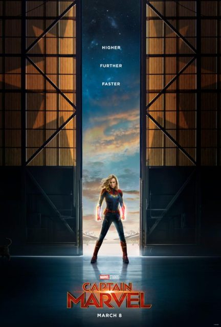 Captain Marvel - Photos et affiches. 3 affiche poster captain marvel disney