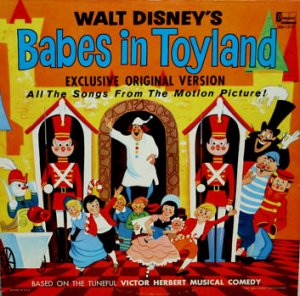 La bande originale de Babes in Toyland. 1 Bande originale soundtrack ost score babes toyland disney