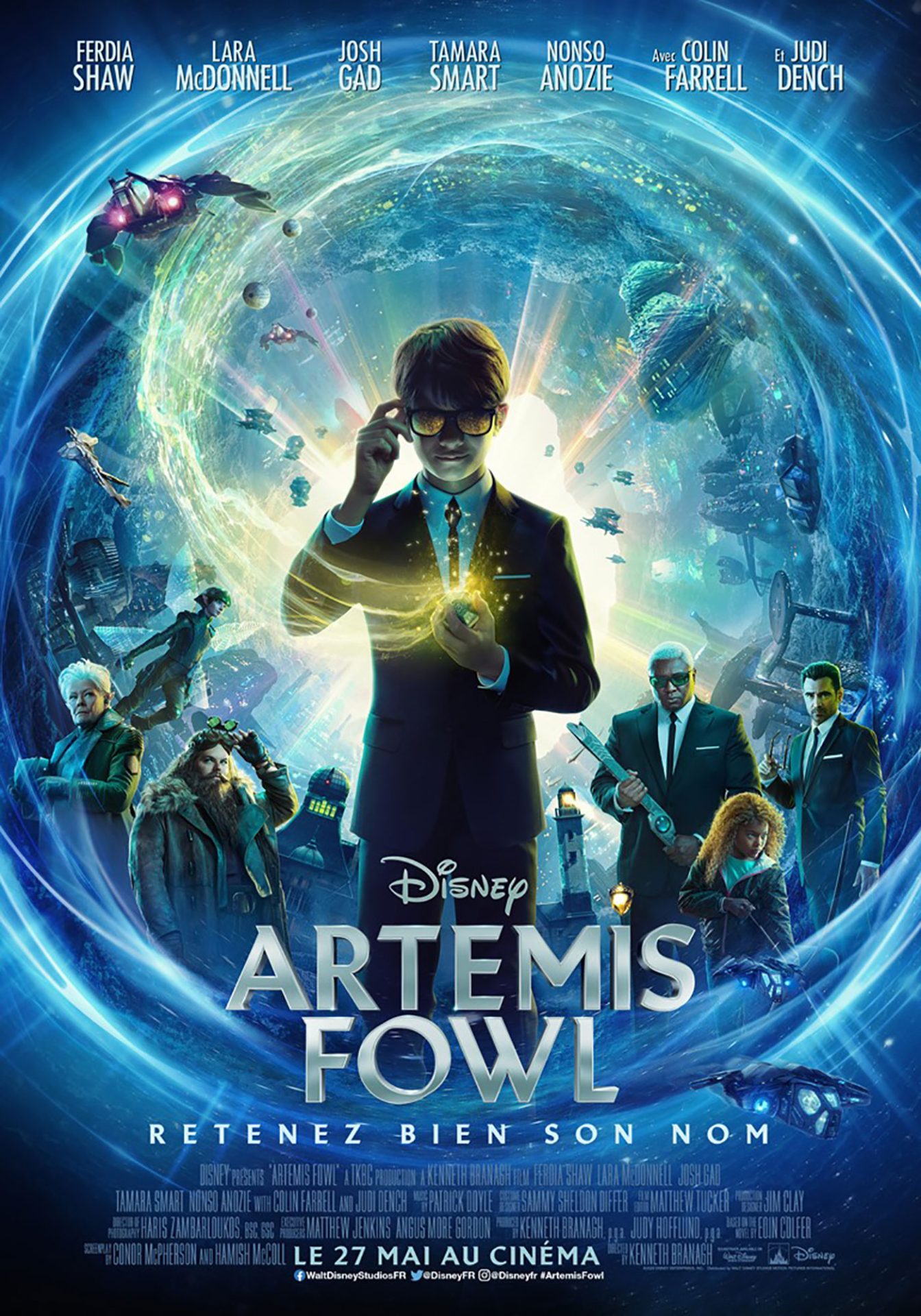 Affiche Poster Artemis Fowl disney