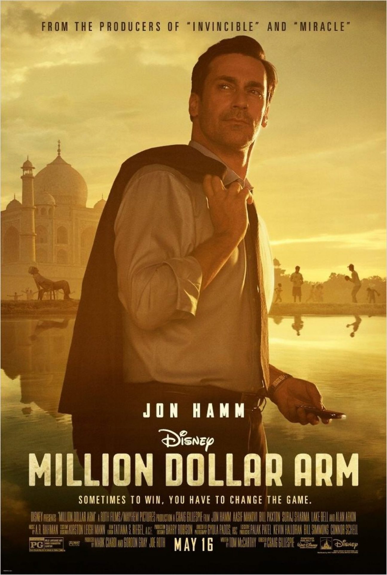 Affiche Poster million dollar arm disney
