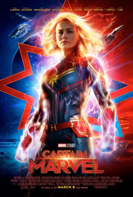 Captain Marvel - Photos et affiches. 6 Affiche Poster Captain Marvel Disney