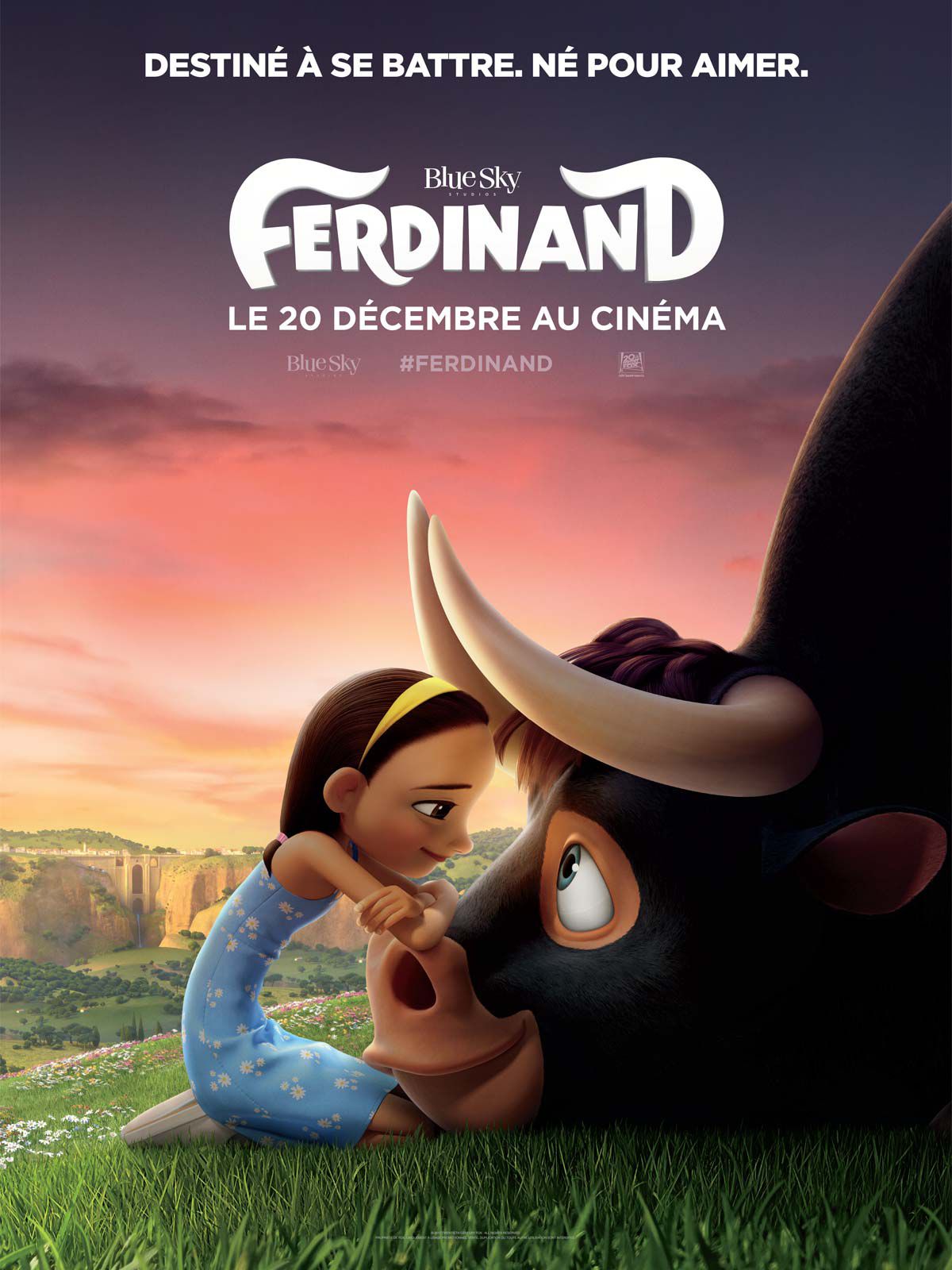 Affiche poster Ferdinand disney fox blue sky studios