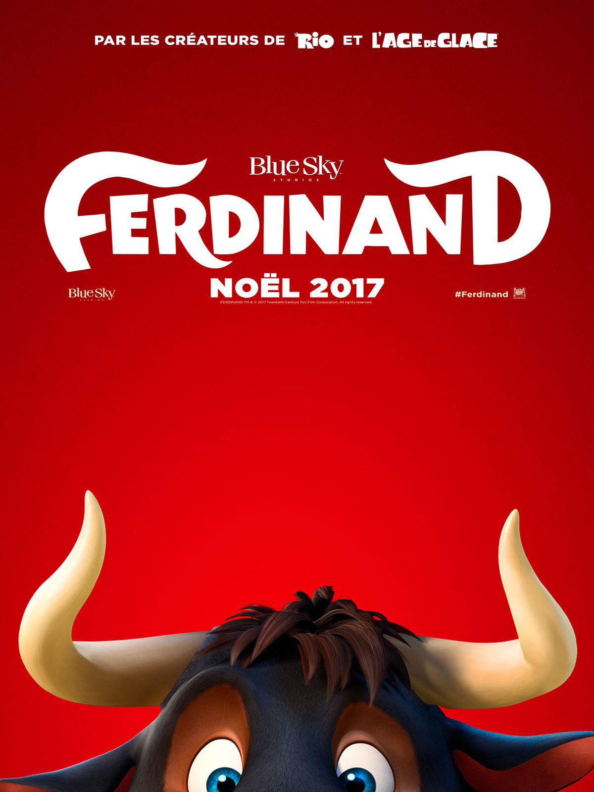 Affiche poster Ferdinand disney fox blue sky studios