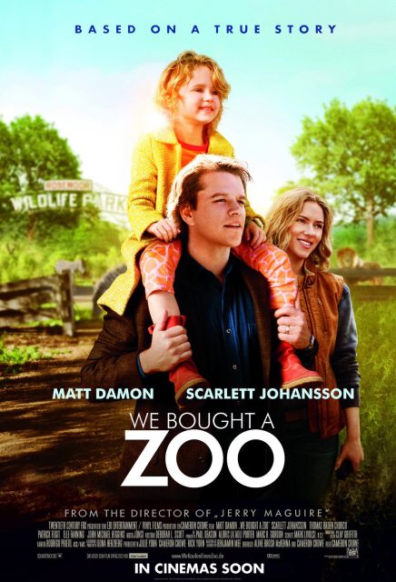 Affiche Poster de Nouveau départ We bought a zoo avec George Clooney Matt Damon et Bill Murray 2011