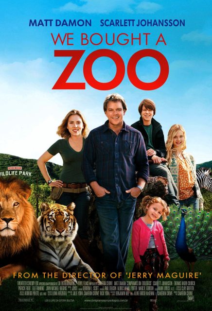 Affiche Poster de Nouveau départ We bought a zoo avec George Clooney Matt Damon et Bill Murray 2011