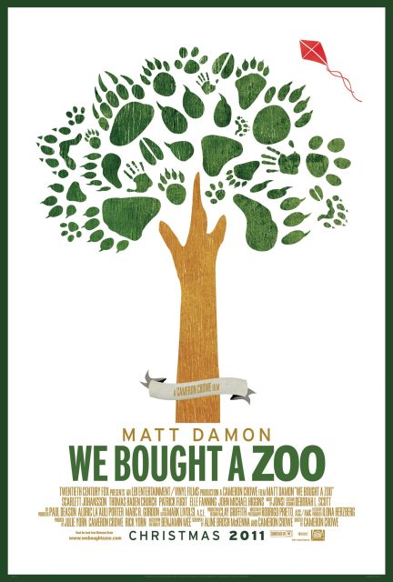 Affiche Poster de Nouveau départ We bought a zoo avec George Clooney Matt Damon et Bill Murray 2011
