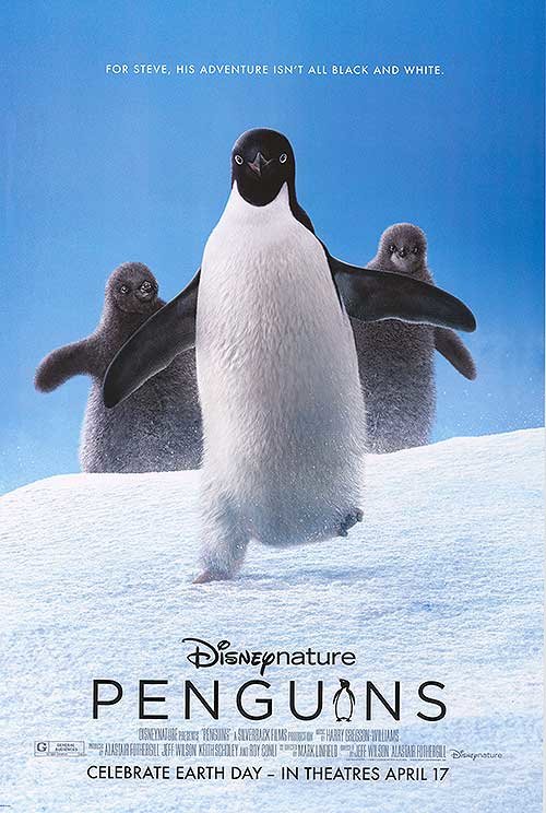 Affiche Poster penguins disney disneynature